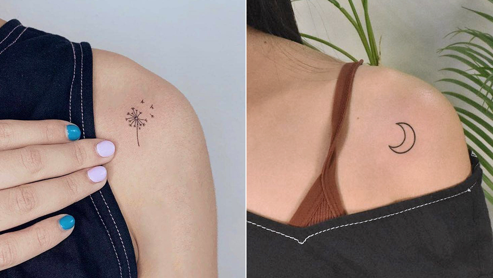 10 Dainty And Small Shoulder Tattoo Designs That Are Perfect For Your First Ink