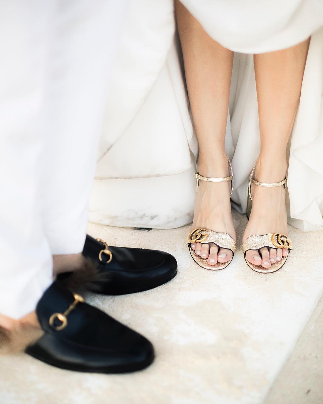 celebrity bridal shoe styles