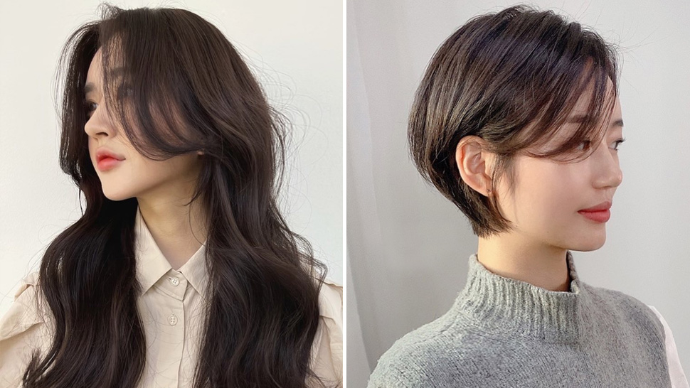 10 Best Flattering Haircuts With Side Bangs For Round Faces