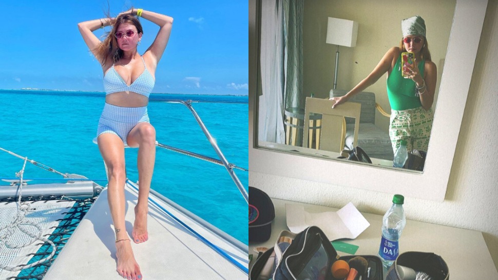 Angelica Panganiban Is in Mexico and She's Been Wearing the Cutest Colorful Swimsuit OOTDs