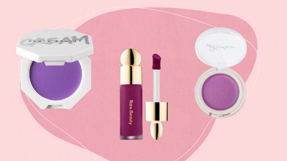 Purple Blush Is A Thing On Tiktok Now: Here's Where To Shop If You Want To Try The Look