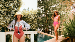 Sofia Andres Is Making A Case For Chic, Modest Swimsuits And We’re All For It