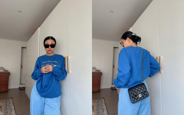 comfy sweatpants outfits to wear, as seen on influencers