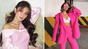 10 Pretty In Pink Ootds We're Loving From Local Celebrities