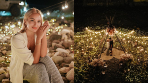 Sarah Lahbati Went Glamping With Her Family For Her 28th Birthday And It Looked So Aesthetic