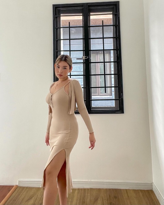 skin-toned OOTDs, as seen on influencers