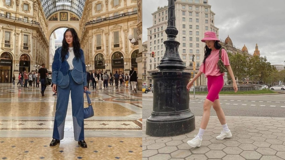 We’re Obsessed With The Monochromatic Travel Ootds Camille Co Wore In Europe