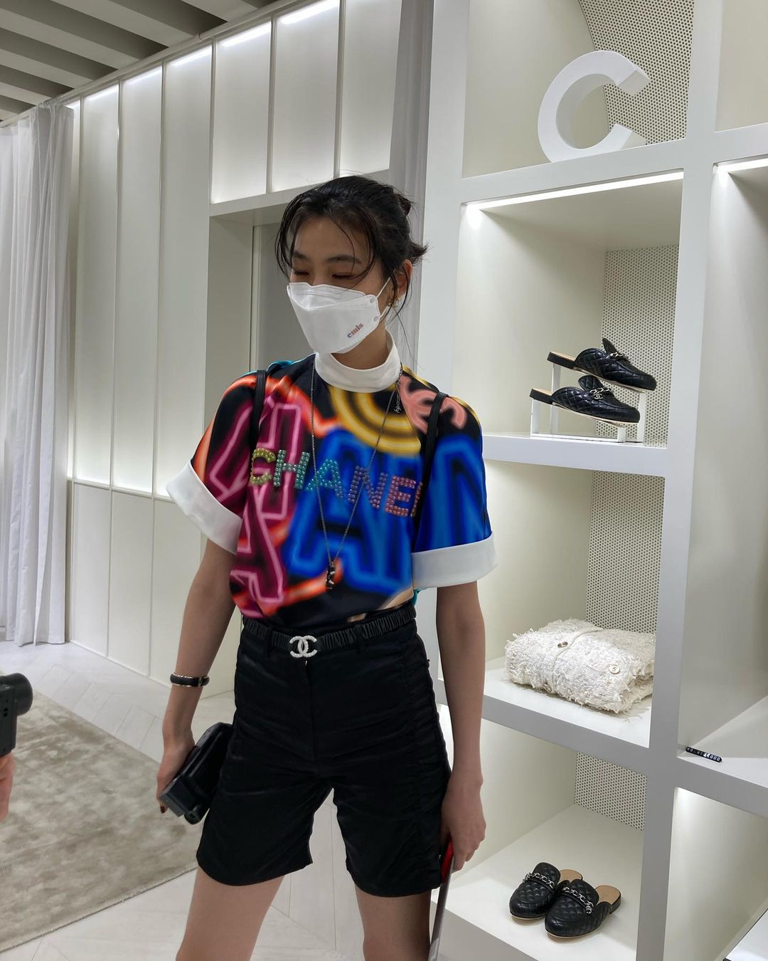 Squid Game' Star Hoyeon Jung Takes Paris in Jeans and Comfy Clogs