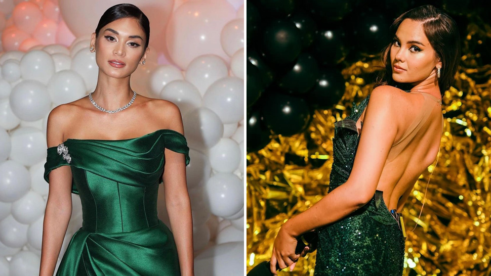 You Have To See Pia Wurtzbach And Catriona Gray's Twinning Moment At Miss South Africa 2021