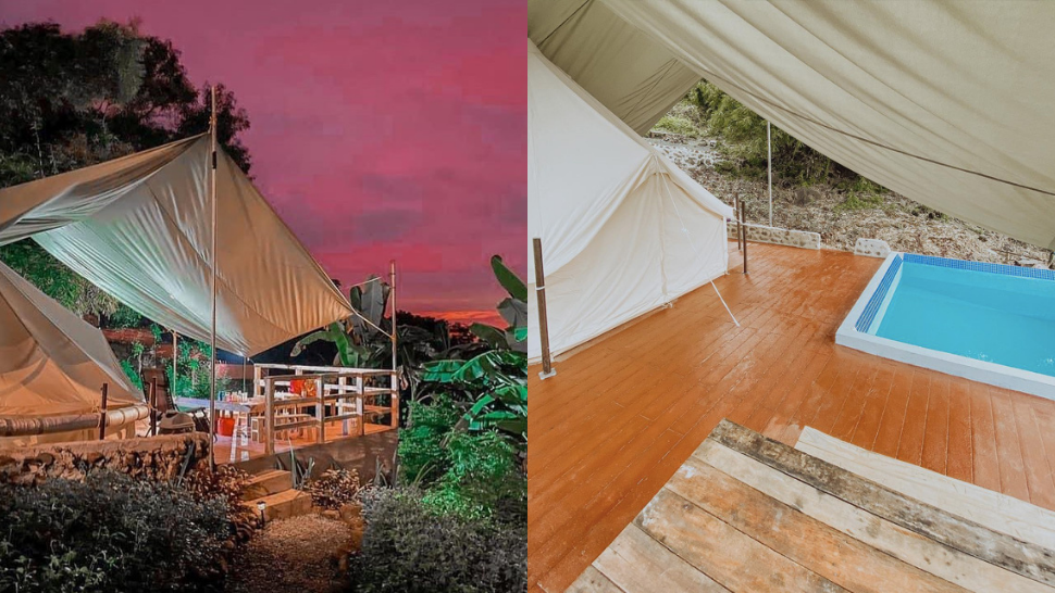 This Aesthetic Glamping Site Has Samgyeopsal, Private Pools, and an Open Cinema