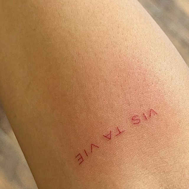 Sofia Andres ipinakita ang bago niyang tattoo sa isang post  KAMICOMPH