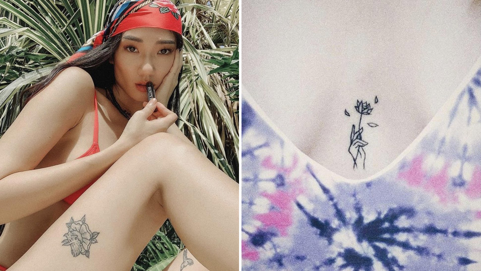 We're Obsessed With Model Jessica Yang's Subtle And Creative Tattoos