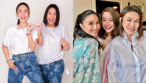 Heart Evangelista And Her Sister Cam Ongpauco Went Twinning In Louis Vuitton Ootds