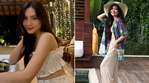 We're Obsessed With Francine Diaz's Fun And Fresh Ootds At The Farm At San Benito