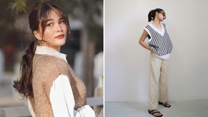 10 Cozy Sweater Vest Outfits For The Cool Weather, As Seen On Celebs