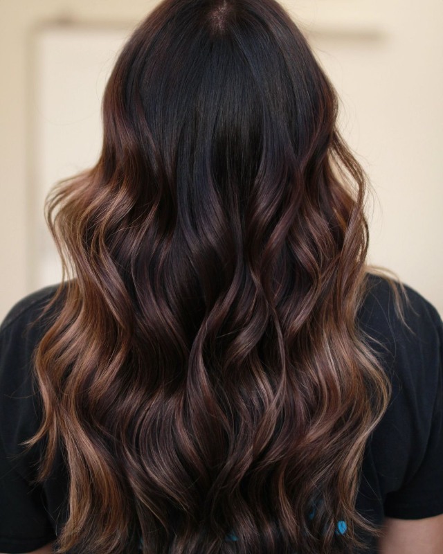 brown balayage hair color