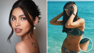 4 Low-key Tattoos On Maine Mendoza That You Don't See On Tv