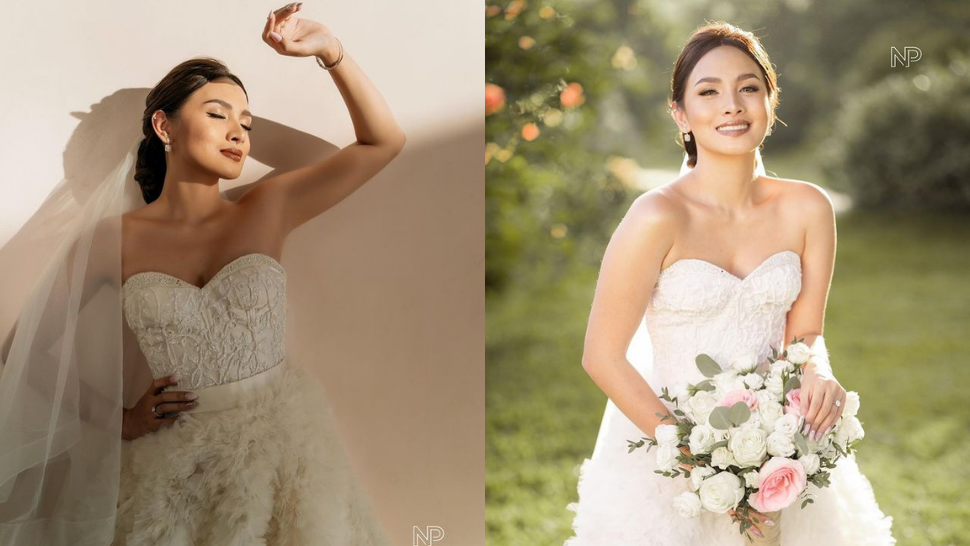 "bubble Gang" Star Arny Ross Just Got Married In A Stunning Strapless Gown