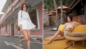 We're In Love With Rei Germar's Fresh And Sultry Travel Ootds In Thailand
