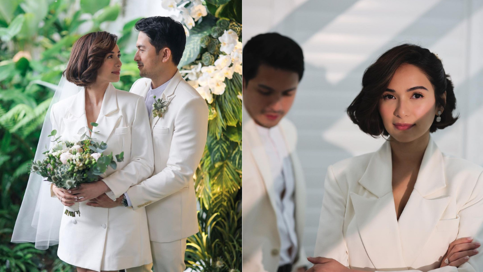 Jennylyn Mercado and Dennis Trillo Went Twinning in Suits at Their Intimate Civil Wedding