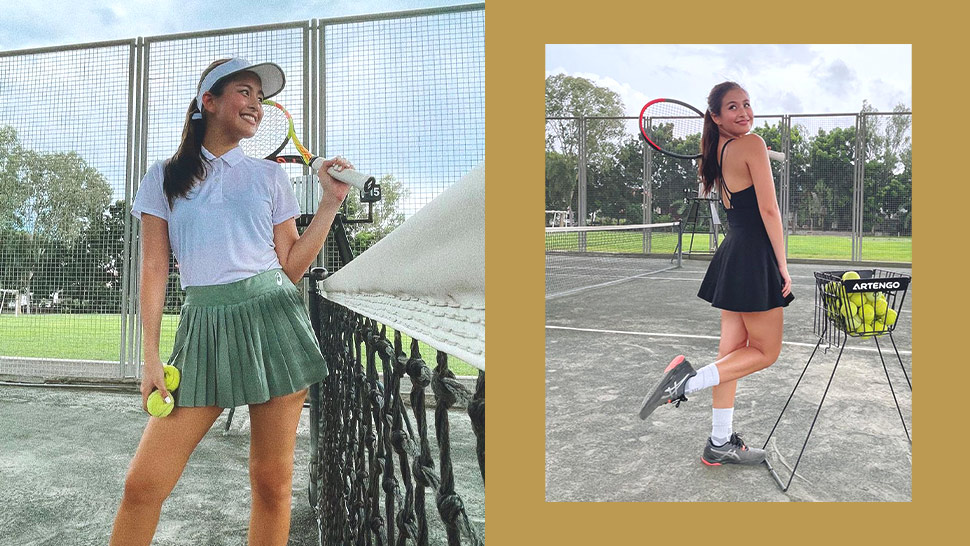 Gabbi Garcia Has Been Taking Tennis Lessons Lately And She Has The Prettiest Ootds