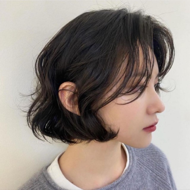 short haircut with layers