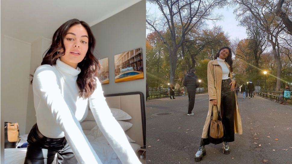 Janine Gutierrez Took A Quick Trip To New York And Wore The Cutest Travel Ootds