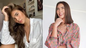 Sofia Andres Just Traded Her Long Waves For A Sleek Lob And She Looks Stunning