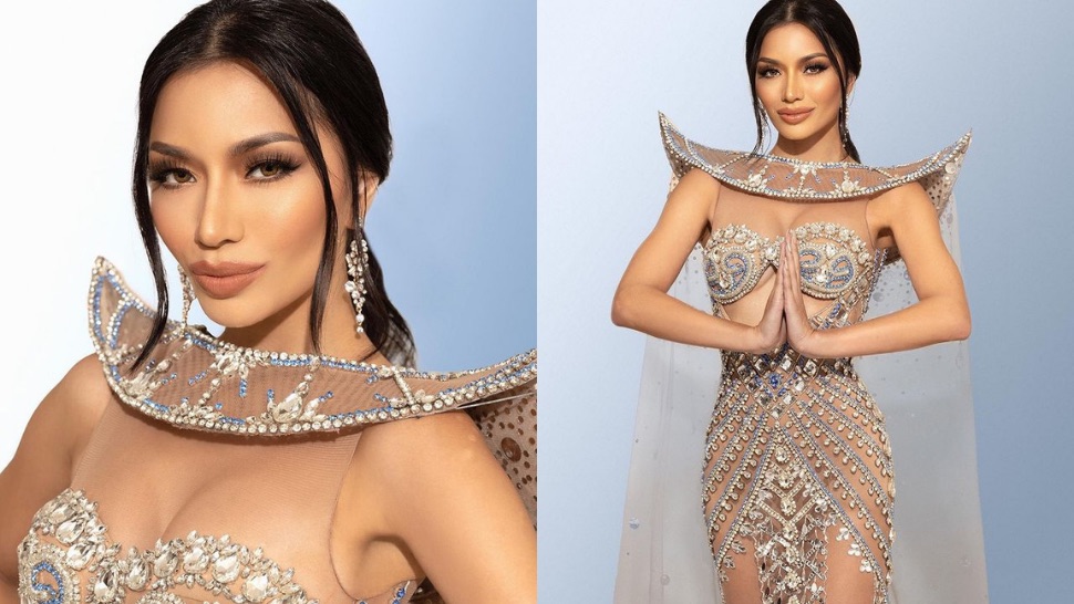 Samantha Panlilio Wore A Sultry Boat-inspired Gown For Miss Grand International 2021