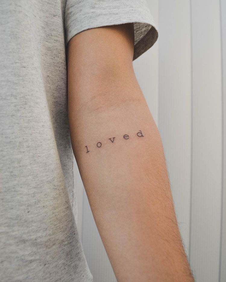 one-word tattoo ideas