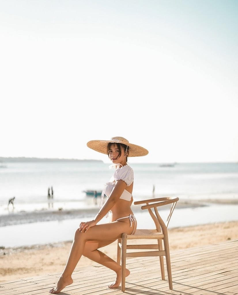 vern enciso stylish swimsuit ootds