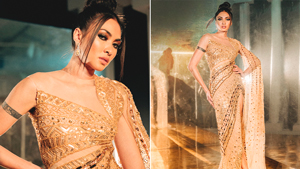 Bea Gomez Was A Golden Goddess In Her Sultry Evening Gown By Francis Libiran