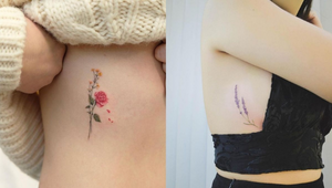 10 Pretty And Delicate Floral Rib Tattoo Ideas That Are Easy To Hide