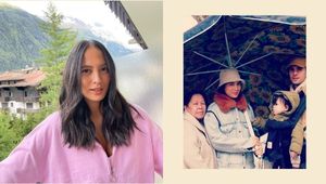 Isabelle Daza Had The Most Hilarious Instagram Stories On Her Flight To France With Yaya Luning