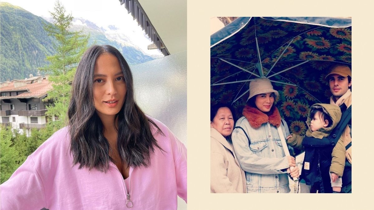 Isabelle Daza Had The Most Hilarious Instagram Stories On Her Flight To France With Yaya Luning