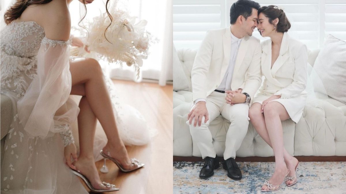 These Are the Exact "Cinderella Glass Shoes" You'll Want to Wear on Your Wedding Day