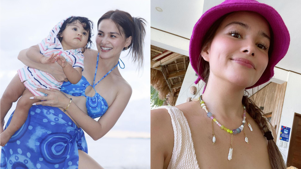 Elisse Joson's Beach OOTDs in Pangasinan Will Convince You to Shop Colorful Swimsuits