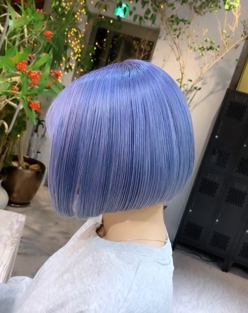violet hair color ideas