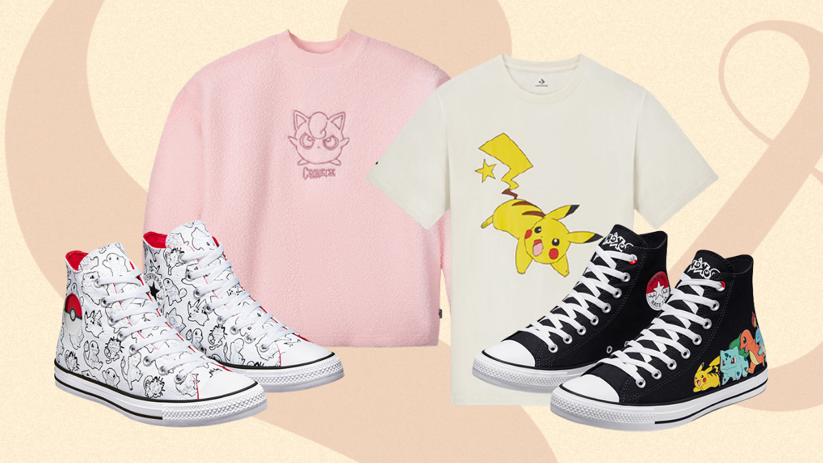 Converse Is Releasing the Cutest Pokémon Collection and We Can't Wait to Shop