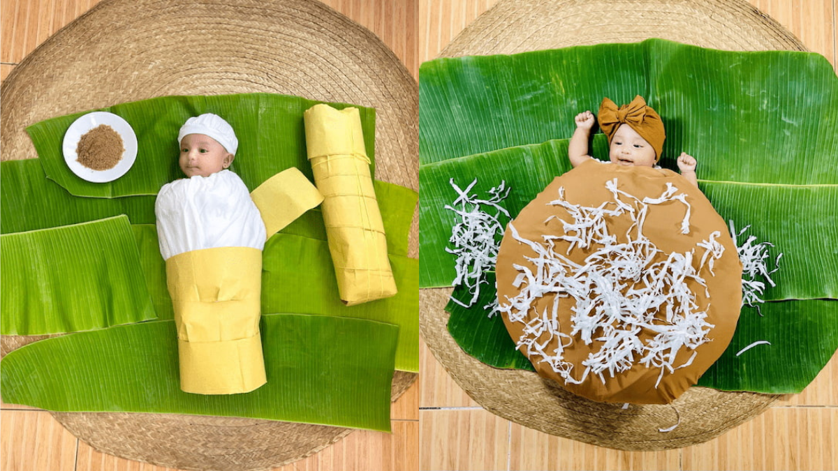 Aww! This Baby Has the Cutest Kakanin-Themed Photoshoots and We're Obsessed