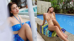 6 Times Elisse Joson Convinced Us To Wear Fun, Printed Swimsuits