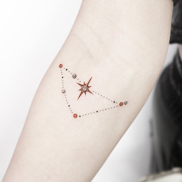 10 Dainty And Eye-catching Capricorn Tattoo Design Ideas