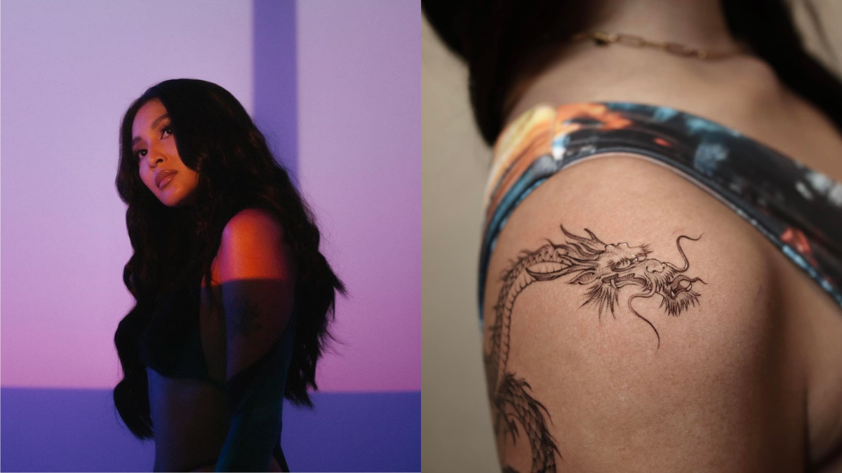 Nadine Lustre Just Got A Dragon Tattoo And It's Her Biggest One Yet