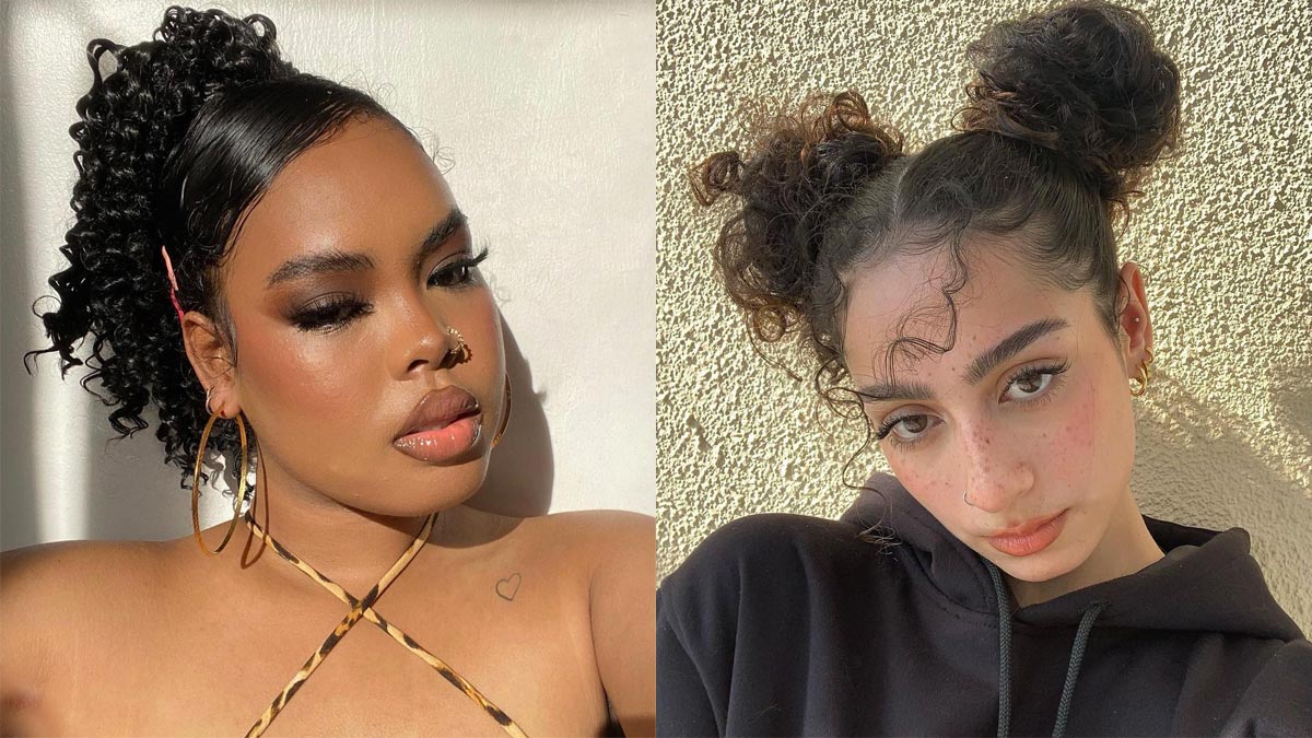7 Cool Ways To Style Curly Hair, As Seen On Influencers