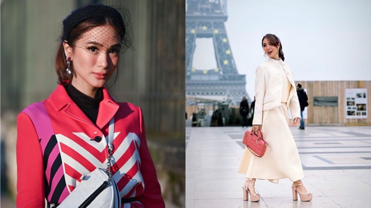 All Of The Fabulous Outfits Heart Evangelista Wore On Her Solo Trip To Paris Fashion Week