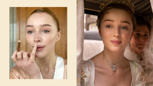 We Finally Know The Exact Lip Color Phoebe Dynevor Wore In 