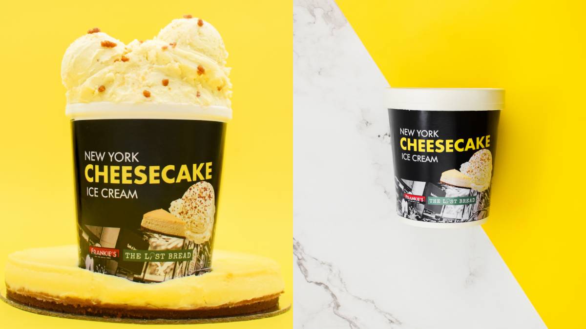 Frankie's New York Cheesecake Is Now Available As Ice Cream