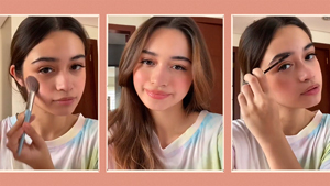 Angelina Cruz's Fresh-faced Makeup Routine Has The Best Product Picks For Rosy Looks