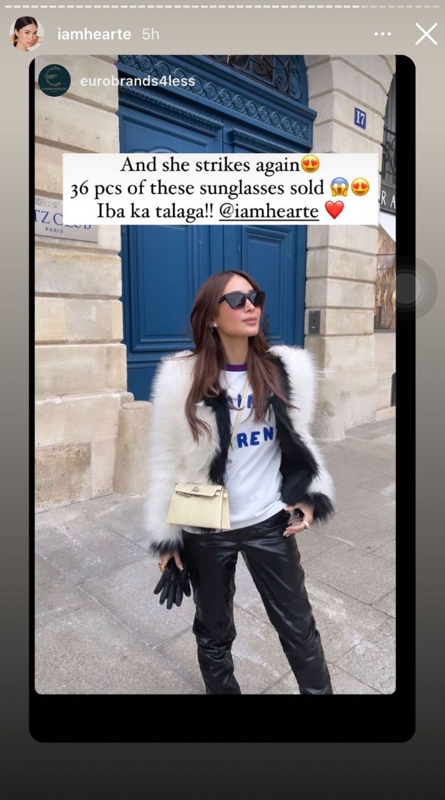 Love Marie in Paris #PFW2022 #YSL  Heart evangelista, Sunglasses