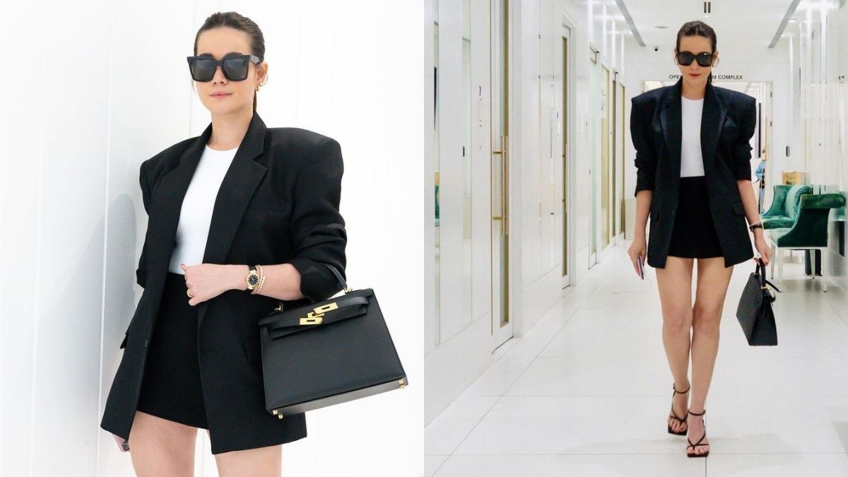 All The Classic Investment Pieces We Spotted In Bea Alonzo's Sleek Outfit At The Derma